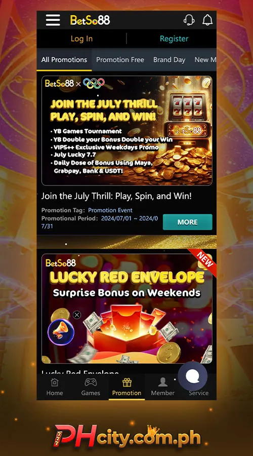 Bonuses and Promotions