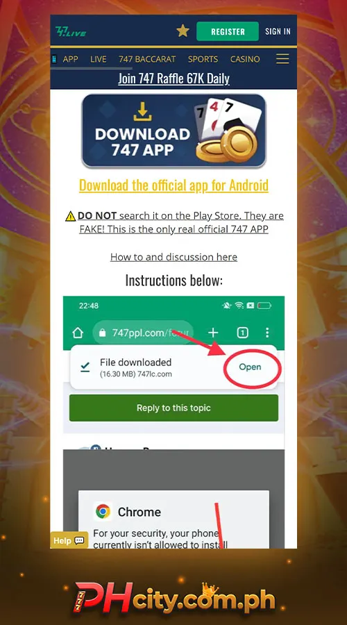 777LIVE Mobile App