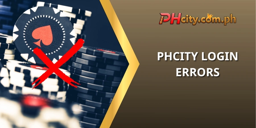 PHCITY Login Errors