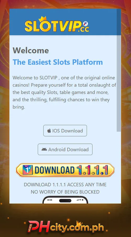 Slotvip Mobile App